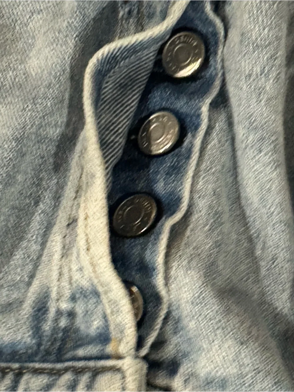 PacSun High Risw Icon denim shorts